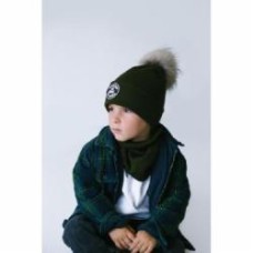 Комплект шапка + бафф Dembo House 22.01.021 р.M 303 Хаки Комплект шапка + бафф Dembo House 22.01.021 р.M 303 Хаки