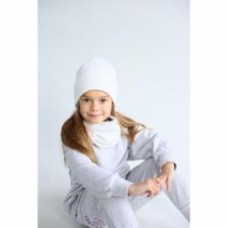 Комплект шапка + бафф Dembo House 23.01.025 р.L молочный