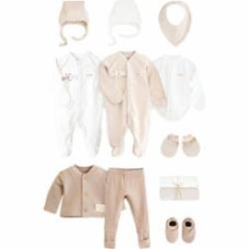Комплект для новорожденных MagBaby Emeri слоновая кость р.56 131762