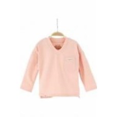 Лонгслив для девочки MagBaby Pocket р.104 персиковый 103882