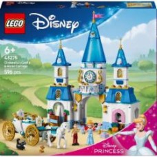 Конструктор LEGO Disney Princess Замок Золушки и карета 43275