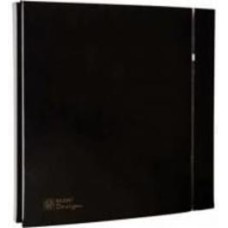 Вытяжной вентилятор Soler&Palau для ванной SILENT-200 CZ BLACK DESIGN 4C