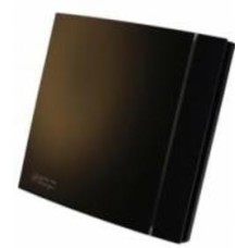 Вытяжной вентилятор Soler&Palau для ванной с таймером SILENT-100 CRZ MATT BLACK DESIGN-4C