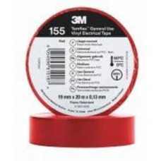 Изолента ЗМ Temflex ПВХ 155 (19 мм х 20 м) RD