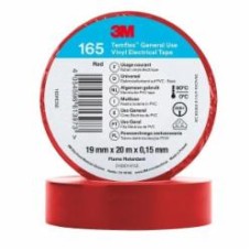 Изолента ЗМ Temflex полиэтилен 165 (19мм х 20м) RD