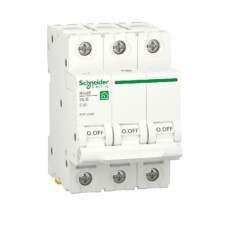 Автоматический выключатель Schneider Electric 40 A 3P кривая С 6кА Resi9 R9F12340