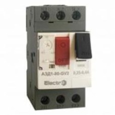 Автоматический выключатель защиты двигателя ElectrO АЗД1-80 400В 3Р 1-16A AZD80116