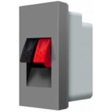 Механизм розетки акустическая без заземления Livolo C7 IP20 серый VL-FCSD-1IPS01