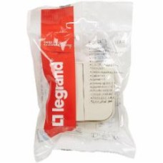 Выключатель двухклавишный двухклавишный Legrand Forix без подсветки кремовый 782432