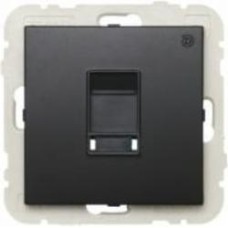 Розетка компьютерная Efapel Logus черный 21453 TPM