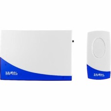 Звонок дверной Zamel SUITA белый с синим ST-919