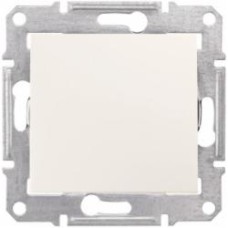 Выключатель одноклавишный Schneider Electric Sedna без подсветки кремовый Выключатель одноклавишный Schneider Electric Sedna без подсветки кремовый