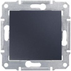 Выключатель одноклавишный Schneider Electric Sedna без подсветки графит Выключатель одноклавишный Schneider Electric Sedna без подсветки графит