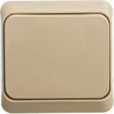 Выключатель одноклавишный Schneider Electric Prima без подсветки кремовый WDE001110