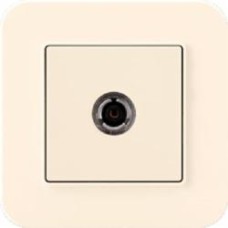 Розетка TV Gunsan Radius крем 01 37 12 00 100 122