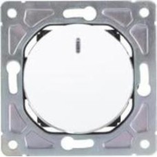 Выключатель одноклавишный HausMark Bela с подсветкой белый SNG-SWP.RD20MG1W1L-WH