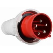 Вилка переносная Аско-Укрем ВП 125А/5 3Р+N+РЕ (045) красный A0080010011