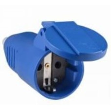 Розетка силовая переносная Аско-Укрем ГП 16А/2 (220В) 2Р+РЕ (212) синий A0080030010 Розетка силовая переносная Аско-Укрем ГП 16А/2 (220В) 2Р+РЕ (212) синий A0080030010