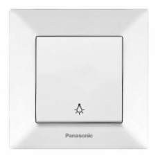 Выключатель кнопочный кнопочный одноклавишный Panasonic Arkedia Slim белый 480100205