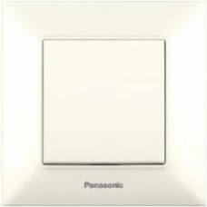 Выключатель одноклавишный одноклавишный Panasonic Arkedia Slim кремовый 480100212