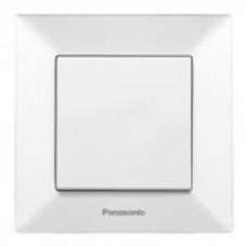 Выключатель одноклавишный Panasonic Arkedia Slim быстрый монтаж белый 480100215