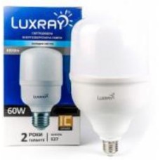 Лампа светодиодная Luxray 60 Вт T140 матовая E27 220 В 6400 К LX464-T140-2760