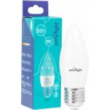 Лампа светодиодная Emilight 5 Вт C37 матовая E27 220 В 4100 К