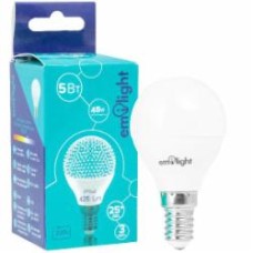 Лампа светодиодная Emilight 5 Вт G45 матовая E14 220 В 4100 К