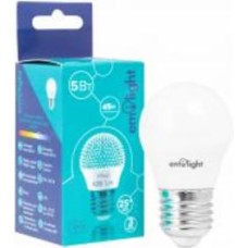 Лампа светодиодная Emilight 5 Вт G45 матовая E27 220 В 4100 К
