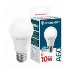 Лампа светодиодная Enerlight 10 Вт A60 матовая E27 220 В 4100 К A60E2710SMDNFR