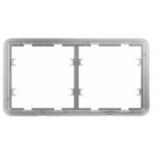 Крепеж Ajax Frame (2 seats) для двух выключателей белый