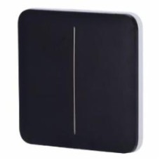 Умная кнопка SoloButton (2-gang) black для двухклавишного выключателя черный