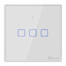 Умный выключатель Wi-Fi Sonoff T2EU3C-TX белый