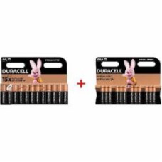 Батарейки Duracell kit LR06(AA) 12 шт + LR03(AAA) 12 шт набор - 24 шт.