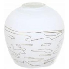 Плафон Antares E27 Accento lighting ALG-73477glass белый с рисунком
