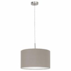 Подвес Eglo 31572 Pasteri 1x60 Вт E27 серо-коричневый