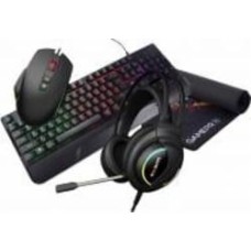 Комплект игровой GamePro Gameset 4в1 USB GS1252 + гарнитура (GS890) + мышь + клавиатура с RGB (GS1252)