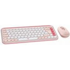 Комплект клавиатура и мышь Logitech Pop Icon Combo (920-013142) Rose