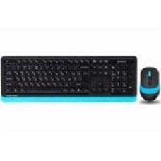 A4Tech Комплект клавиатура и мышь A4Tech Fstyler F1010 Black+ Blue
