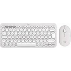 Комплект клавиатура и мышь Logitech Pebble 2 Combo Tonal White (920-012240)