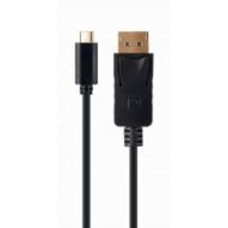 Кабель Cablexpert USB-C на DisplayPort, 4K 60 Гц 2 м black (A-CM-DPM-01)