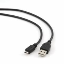 Кабель Cablexpert 1,8 м черный (CCP-mUSB2-AMBM-6) USB2.0, A-папа/micro B-папа
