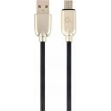 Кабель Cablexpert USB – microUSB 1 м черный (CC-USB2R-AMmBM-1M) USB 2.0 A-папа/Micro B-папа