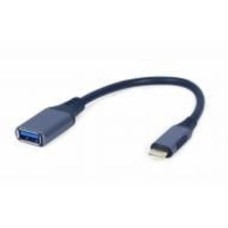 Переходник Cablexpert OTG USB3.0 0,15 м grey (A-USB3C-OTGAF-01)