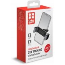Автодержатель ColorWay Clamp Holder черный