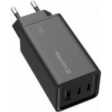 Зарядное устройство ColorWay GaN3 Pro Power Delivery (USB-A + 2 USB TYPE-C) (65W) black (CW-CHS039PD-BK)