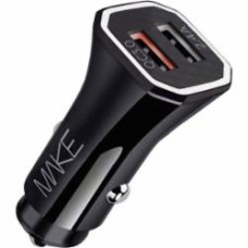 Автомобильное зарядное устройство Make 30W QC / 2.4A Black (MCC-33QBK)