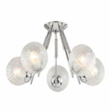 Люстра потолочная Focus Light Buble 5x60 Вт E27 3309/5 хром