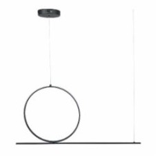 Люстра подвесная Berger 1x31 Вт без цоколя черный 7023-PL-31 Black
