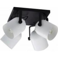 Спот TK Lighting Spectra 4x60 Вт Е27 черный/белый 3493